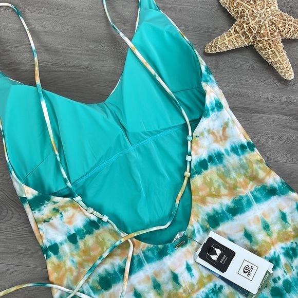 ☀️RIP CURL☀️ TIE DYE SWC GOOD ONE PIECE - Picture 10 of 12